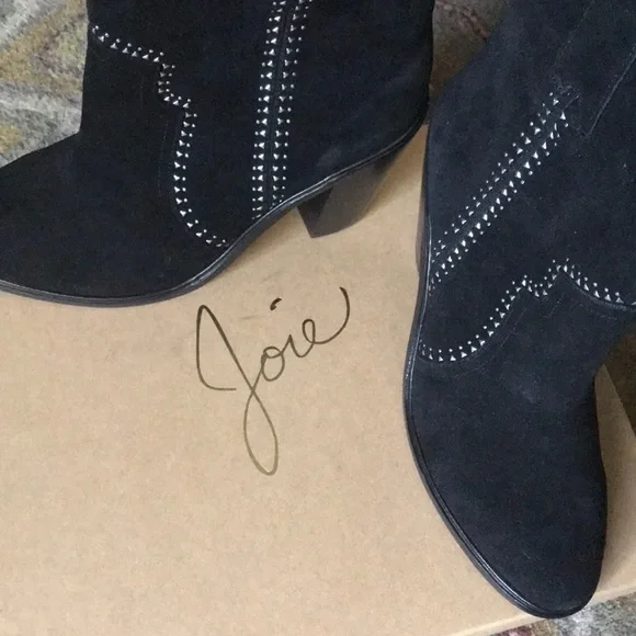 JOIE ‘Monte’ Suede Booties NEW - Picture 8 of 8